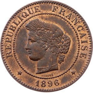 France, 5 Centimes 1896, Paris
