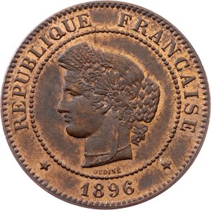 France, 5 Centimes 1896, Paris