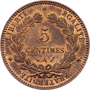 France, 5 Centimes 1896, Paris