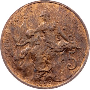 France, 5 Centimes 1899, Paris