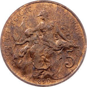 France, 5 Centimes 1899, Paris