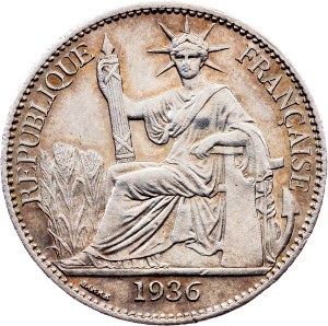 French Indochina, 50 Cents 1936, Paris