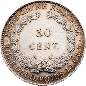 French Indochina, 50 Cents 1936, Paris