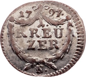 Germany, 1 Kreuzer 1797, Nuremberg