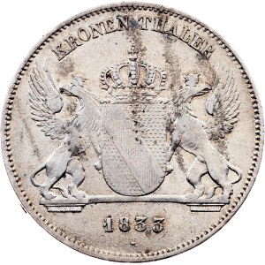 Germany, 1 Kronenthaler 1833