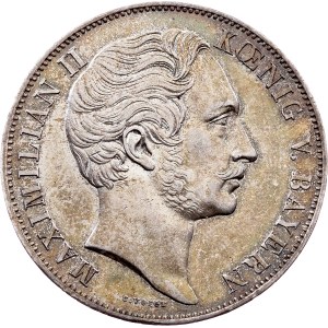 Germany, 2 Gulden 1855, Munich