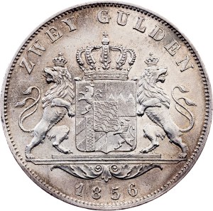 Germany, 2 Gulden 1856, Munich