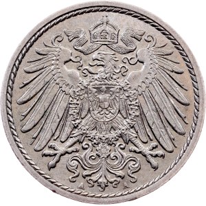 Germany, 5 Pfennigs 1901, Berlin