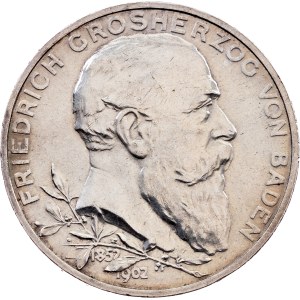 Germany, 5 Mark  1902, Stuttgart