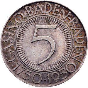 Germany, 5 Mark 1950
