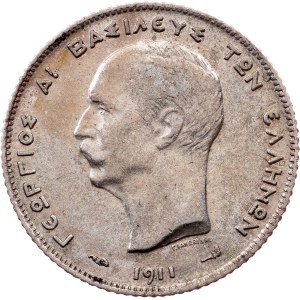 Greece, 1 Drachme 1911, Paris