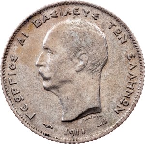 Greece, 1 Drachme 1911, Paris