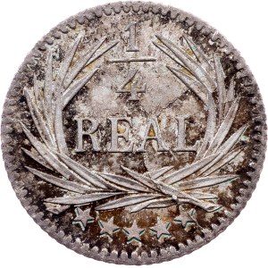 Guatemala, 1/4 Real 1895, Guatemala