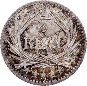 Guatemala, 1/4 Real 1895, Guatemala