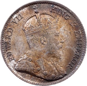 Hong Kong, 10 Cents 1902, London