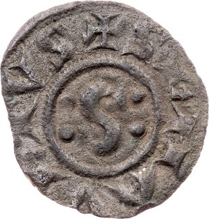 Italy, 1 Denaro ND (1180-1200), Siena