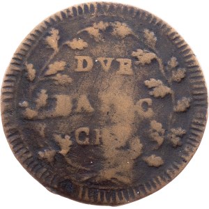 Italy, 2 Baiocchi 1799, Rome