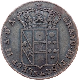 Italy, 5 Quattrini 1830