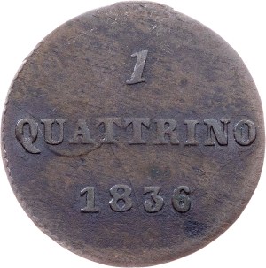 Italy, 1 Quattrino 1836