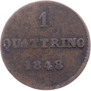 Italy, 1 Quattrino 1848