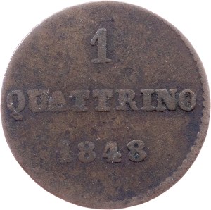Italy, 1 Quattrino 1848