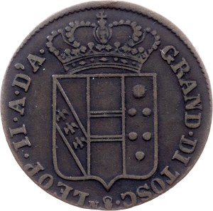 Italy, 3 Quattrini 1851