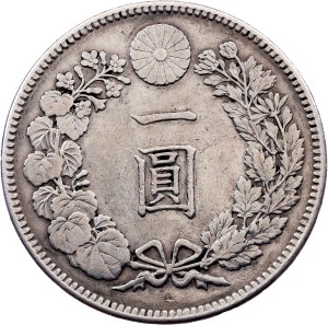 Japan, 1 Yen 37 (1904), Dokuritsu