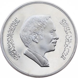 Jordan, 2 1/2 Dinars 1977, Llantrisant