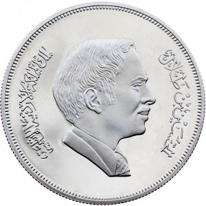 Jordan, 2 1/2 Dinars 1977, Llantrisant