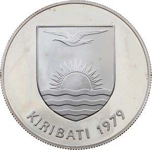 Kiribati, 5 Dollars 1979, Llantrisant