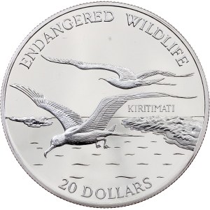 Kiribati, 20 Dollars 1992, Llantrisant