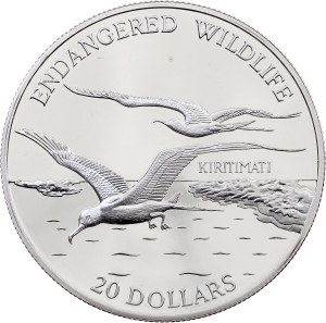 Kiribati, 20 Dollars 1992, Llantrisant