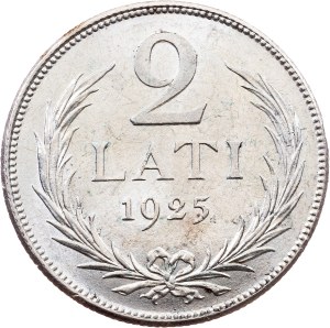 Latvia, 2 Lati 1925, London