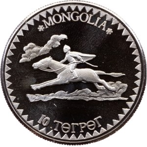 Mongolia, 10 Togrog 1984