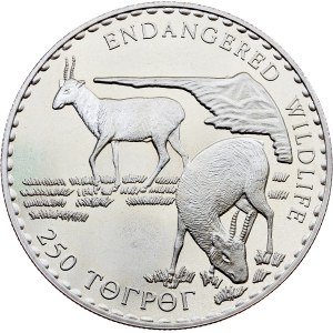 Mongolia, 250 Togrog 1993