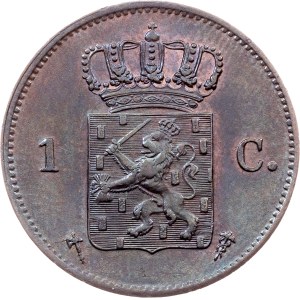 Netherlands, 1 Cent 1877, Utrecht