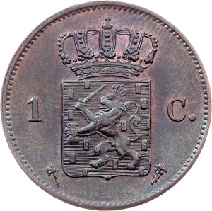 Netherlands, 1 Cent 1877, Utrecht