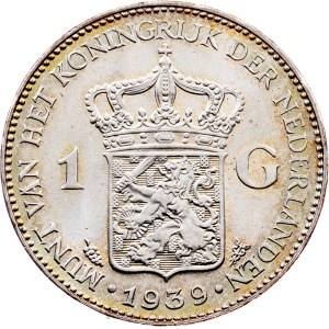 Netherlands, 1 Gulden 1939, Utrecht