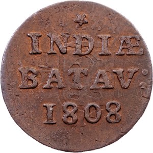 Netherlands East Indies, 1 Duit 1808