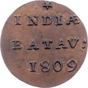 Netherlands East Indies, 1/2 Duit 1809