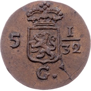 Netherlands East Indies, 1/2 Duit 1809