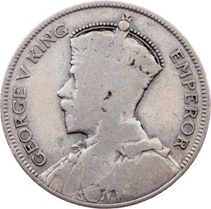 New Zealand, 1/2 Crown 1933, London
