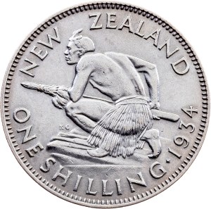 New Zealand, 1 Shilling 1934, London