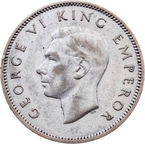 New Zealand, 1 Shilling 1946, London