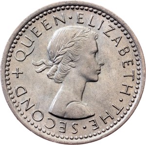 New Zealand, 3 Pence 1964, London