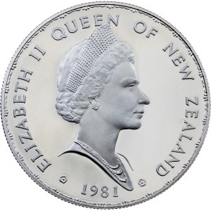 New Zealand, 1 Dollar 1981, Llantrisant