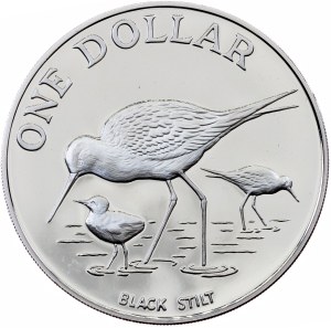 New Zealand, 1 Dollar 1985, Canberra
