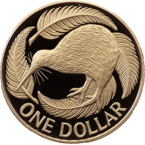 New Zealand, 1 Dollar 1991