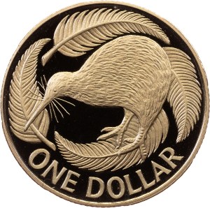 New Zealand, 1 Dollar 1991