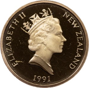 New Zealand, 2 Dollars 1991